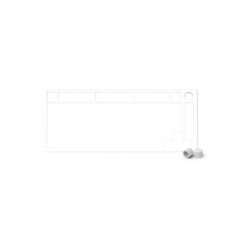Запчасть к клавиатуре верхняя панель Glorious GMMK Pro Top Frame E-White (GLO-ACC-P75-TF-EW)